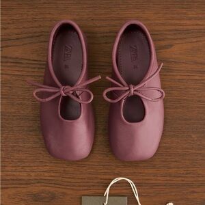 Zara Kids LEATHER SHOES